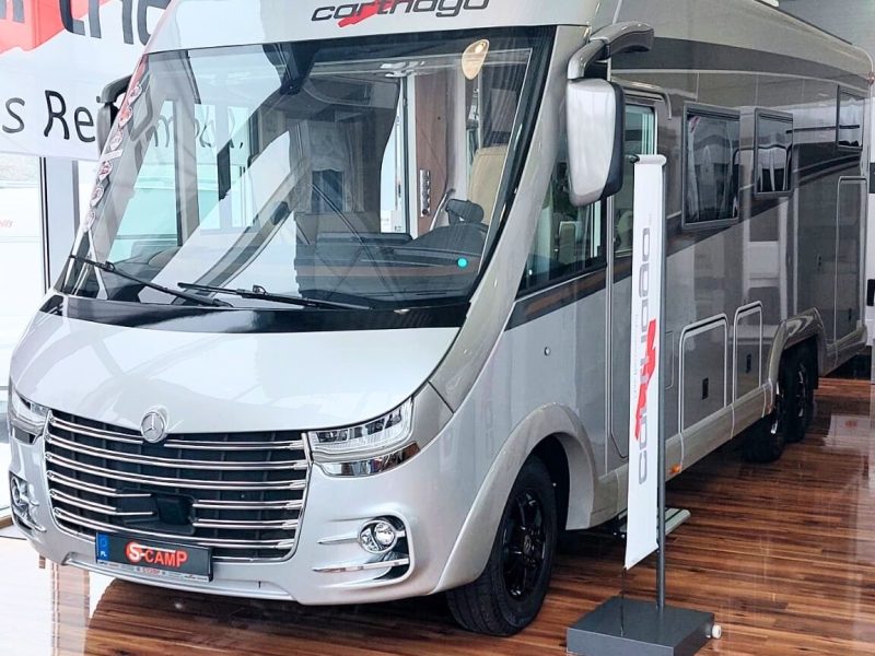 PROMOCJA!! Kamper CARTHAGO CHIC E-LINE 5.0 LE DA SREBRNY Silverline Najwyższy model!